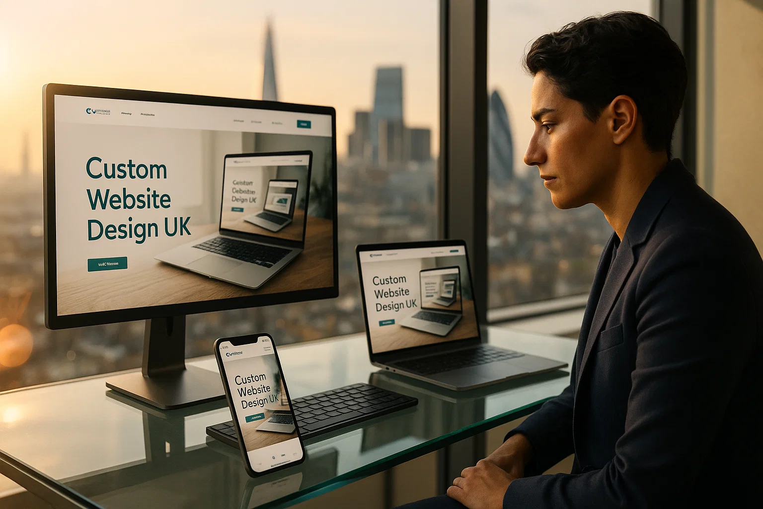 Custom Website Design UK